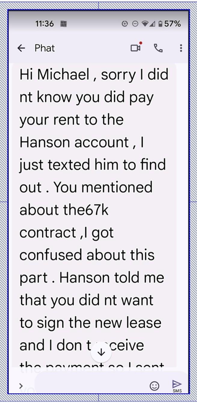Authentisign confirmation for Hanson Le